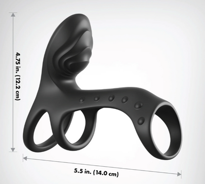 Fantasy C-Ringz Ultimate Couples Cage Pro - Black