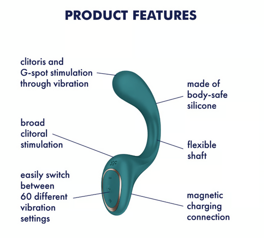Satisfyer G for Goddess 2 Bottle Green
