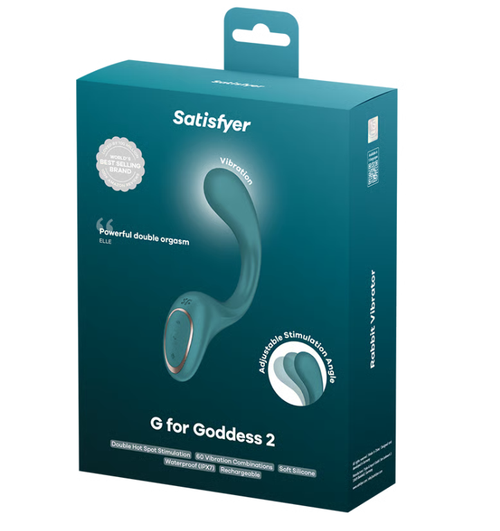 Satisfyer G for Goddess 2 Bottle Green