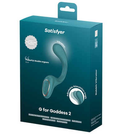 Satisfyer G for Goddess 2 Bottle Green