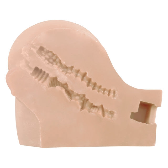 Stroke It Vibrating Twerking BBL - Ivory