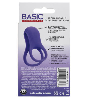 Basic Essentials Rechargeable Dual Support Ring