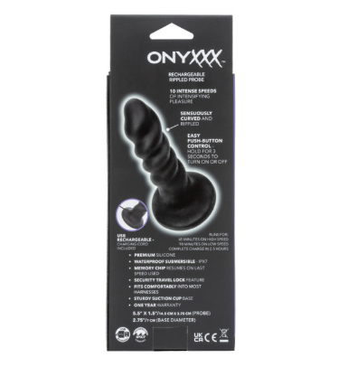 Onyxxx Rechargeable Rippled Probe