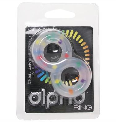 Alpha Liquid Silicone Crazy 8 Party Ring