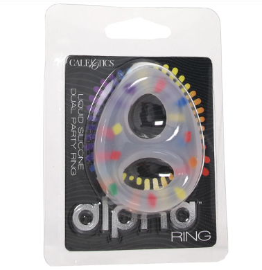 Alpha Liquid Silicone Dual Party Ring