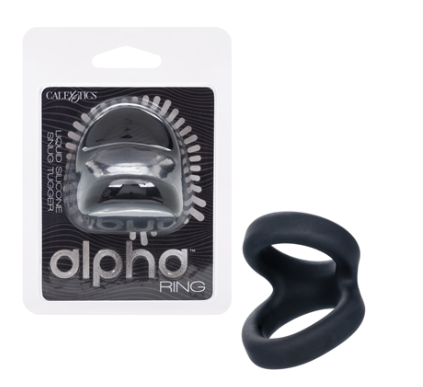 Alpha Liquid Silicone Snug Tugger - Black
