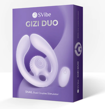 SVibe Snail GIZI Duo Couples Stimulator Lilac