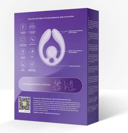 SVibe Snail GIZI Duo Couples Stimulator Lilac