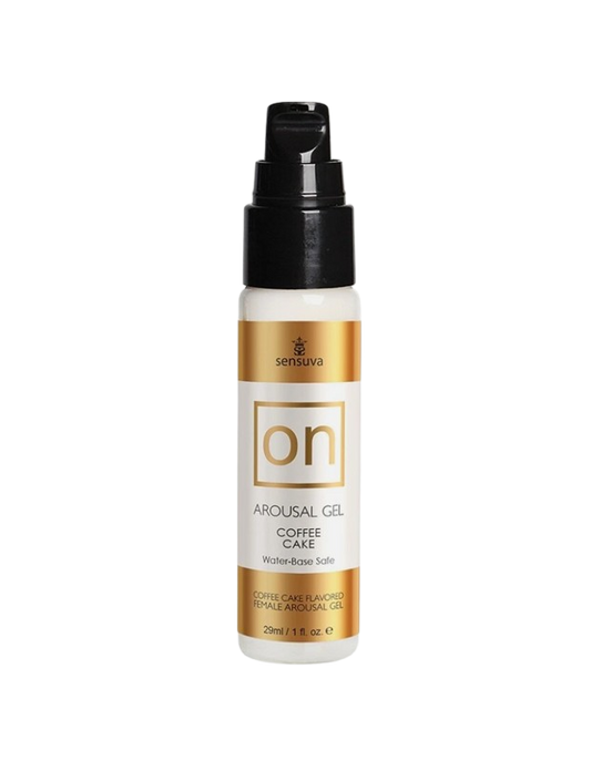 Sensuva - On for Her Arousal Gel Coffee Cake 1oz. Bottle