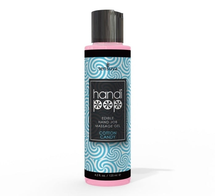 Sensuva - Handipop Cotton Candy Hand Job Massage Gel 4.2oz Bottle