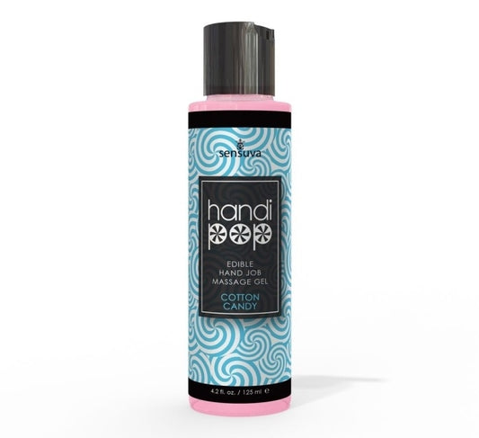 Sensuva - Handipop Cotton Candy Hand Job Massage Gel 4.2oz Bottle