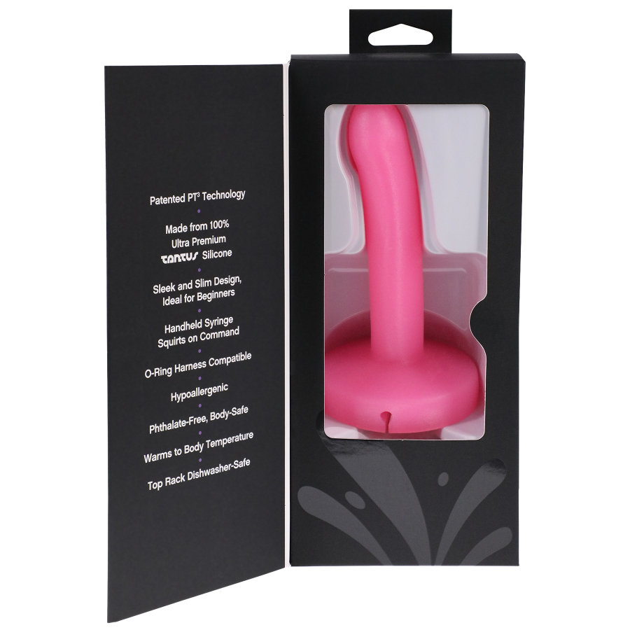 Tantus - POP slim - Squirting Dildo Watermelon (Boxed)