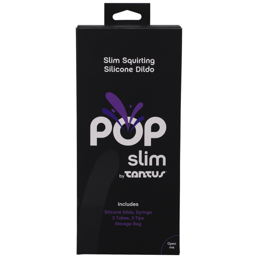 Tantus - POP slim - Squirting Dildo Watermelon (Boxed)