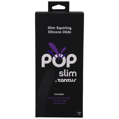 Tantus - POP slim - Squirting Dildo Watermelon (Boxed)