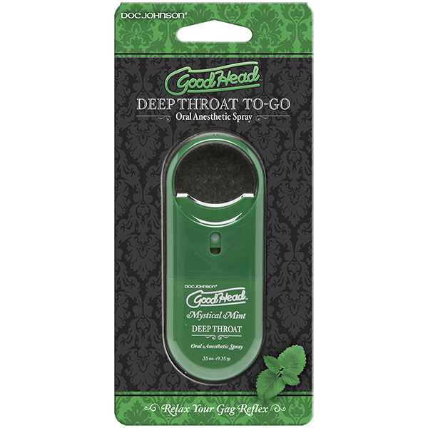 GoodHead To-Go - Deep Throat Spray - Mystical Mint (.33 fl.oz.)