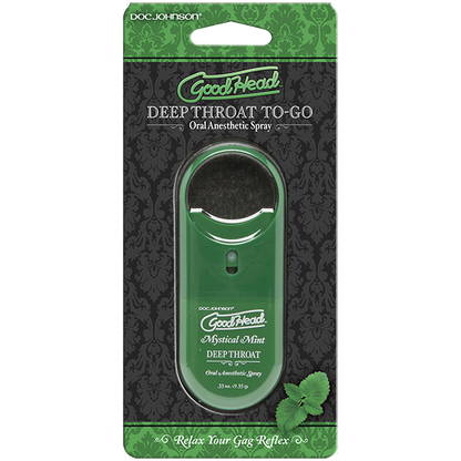 GoodHead To-Go - Deep Throat Spray - Mystical Mint (.33 fl.oz.)