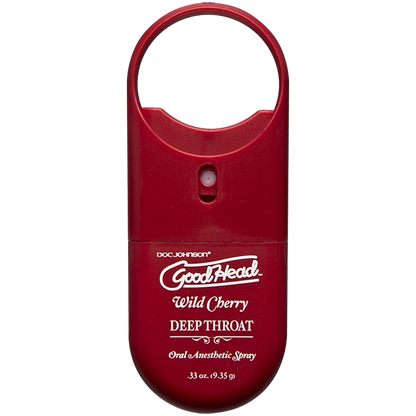 GoodHead To-Go - Deep Throat Spray - Wild Cherry (.33 fl.oz.)