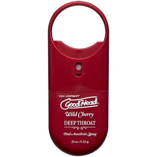 GoodHead To-Go - Deep Throat Spray - Wild Cherry (.33 fl.oz.)