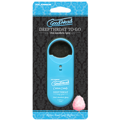 GoodHead To-Go - Deep Throat Spray - Cotton Candy (.33 oz.)