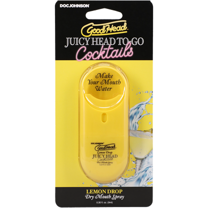 GoodHead - Juicy Head Cocktails Dry Mouth Spray To-Go - Lemon Drop