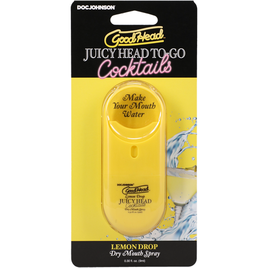 GoodHead - Juicy Head Cocktails Dry Mouth Spray To-Go - Lemon Drop