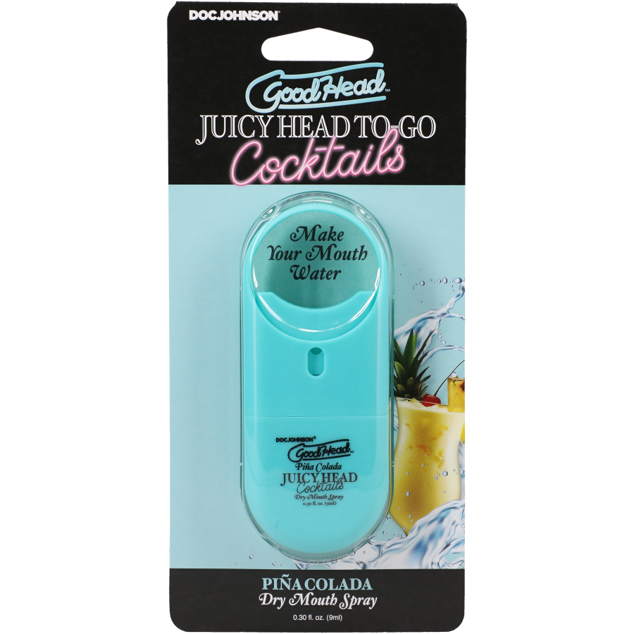 GoodHead - Juicy Head - Cocktails - Dry Mouth Spray To-Go - Pina Colada - .30 fl. oz.