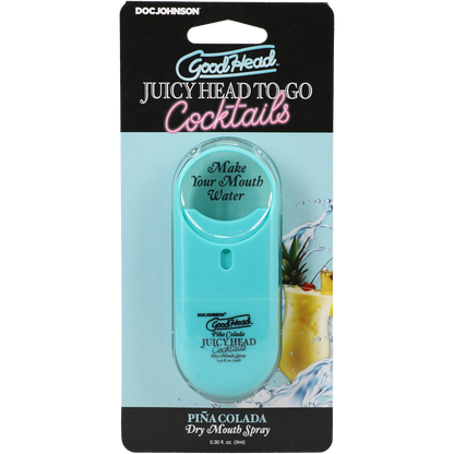 GoodHead - Juicy Head - Cocktails - Dry Mouth Spray To-Go - Pina Colada - .30 fl. oz.