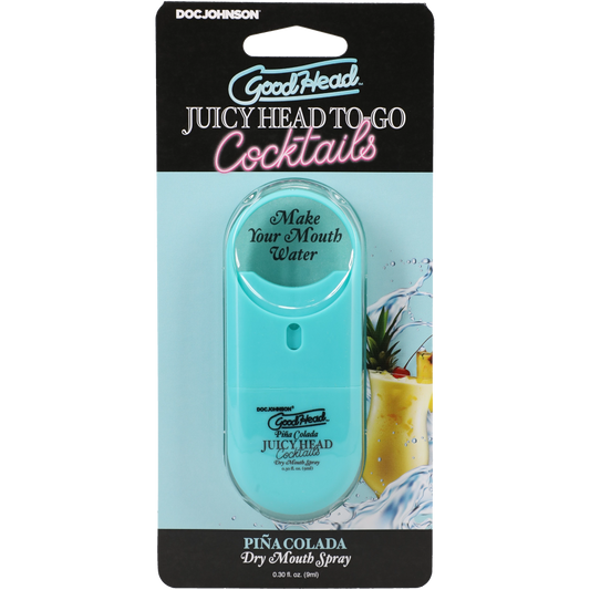 GoodHead - Juicy Head - Cocktails - Dry Mouth Spray To-Go - Pina Colada - .30 fl. oz.