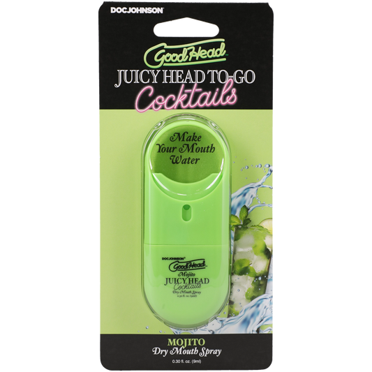 GoodHead - Juicy Head - Cocktails - Dry Mouth Spray To-Go - Mojito - .30 fl. oz.
