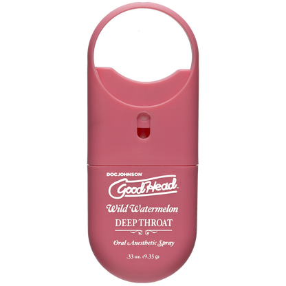 GoodHead - Deep Throat Spray To-Go - Wild Watermelon (.30 fl.oz.)