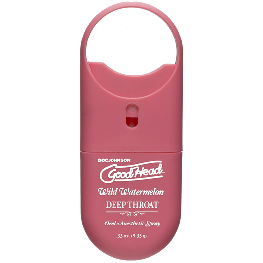 GoodHead - Deep Throat Spray To-Go - Wild Watermelon (.30 fl.oz.)