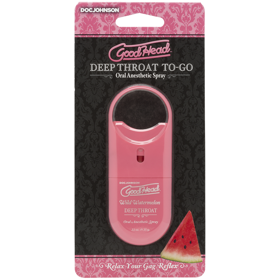 GoodHead - Deep Throat Spray To-Go - Wild Watermelon (.30 fl.oz.)