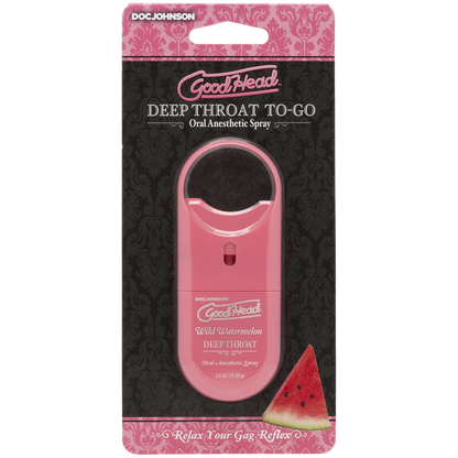 GoodHead - Deep Throat Spray To-Go - Wild Watermelon (.30 fl.oz.)