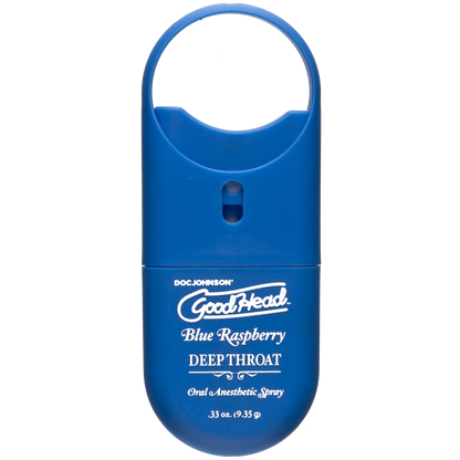 GoodHead - Deep Throat Spray To-Go - Blue Raspberry (.30 oz.)