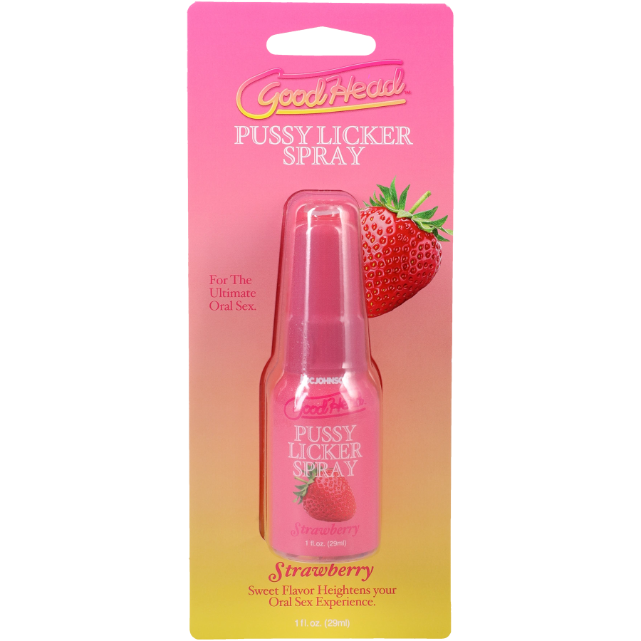 GoodHead Pussy Licker Spray Strawberry 1 fl. oz.