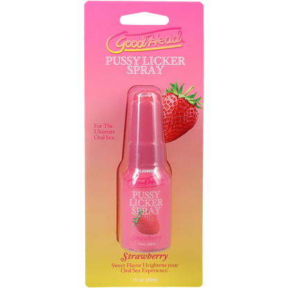 GoodHead Pussy Licker Spray Strawberry 1 fl. oz.