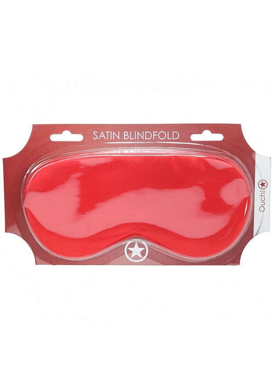 Shots - Ouch! - Satin Mask - Red
