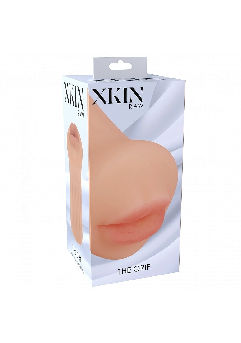 Shots - Xkin - RAW - The Grip - TPE Small Masturbator - 137g - Flesh