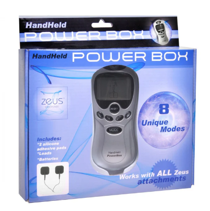 Zeus Electrosex - Powerbox - Handheld - 8 Modes - Digital Display