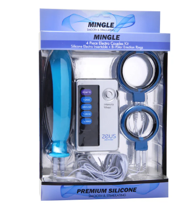 Zeus Electrosex - Mingle 4 Piece Electro Couples Kit