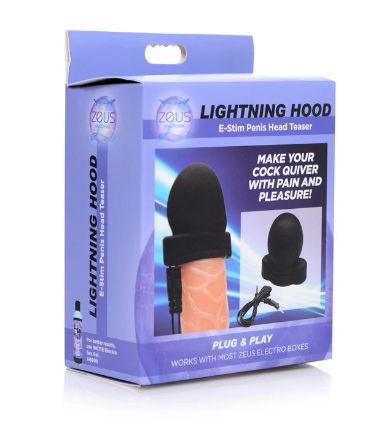 Zeus Electrosex - Lightning Hood E-stim Penis Head Teaser