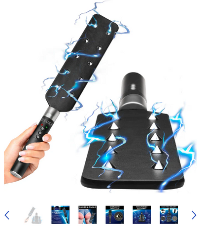 Zeus Electrosex - E-Stim Spiked Paddle