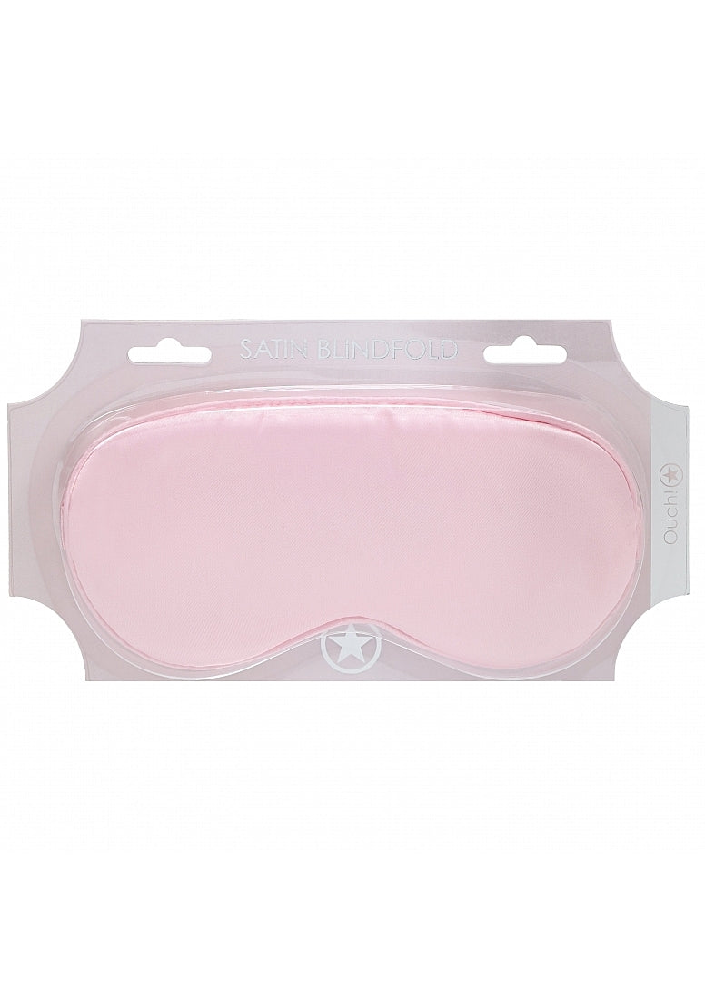 Shots - Ouch! - Satin Mask - Powder Pink