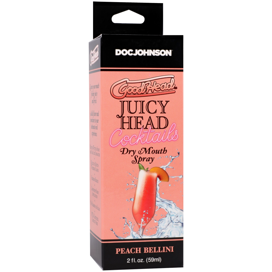 GoodHead - Juicy Head Cocktails Dry Mouth Spray - Peach Bellini