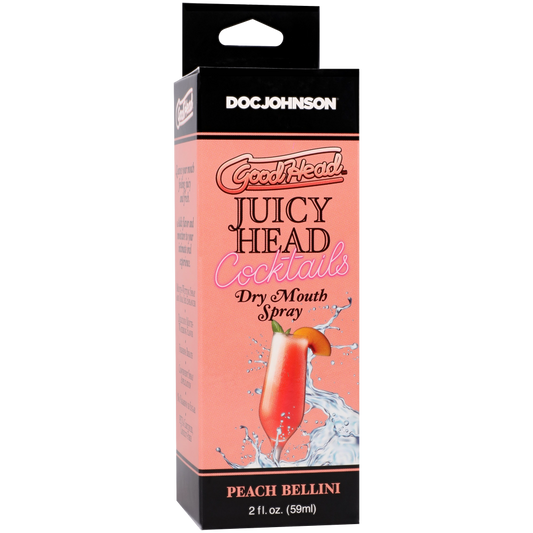 GoodHead - Juicy Head Cocktails Dry Mouth Spray - Peach Bellini