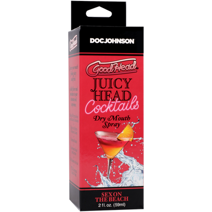 GoodHead - Juicy Head - Cocktails - Dry Mouth Spray - Sex on the Beach - 2 fl. oz.