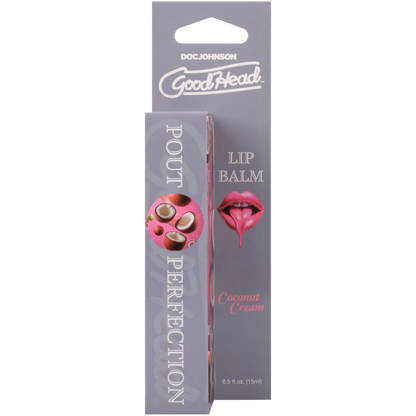 GoodHead - Pout Perfection - Lip Balm - .50 oz. - Coconut Cream