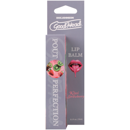 GoodHead - Pout Perfection - Lip Balm - .50 oz. - Kiwi Strawberry