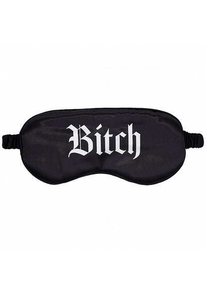 Shots - Ouch! - Bitch - Printed Mask - Satin - Black