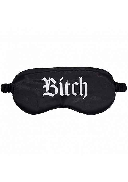 Shots - Ouch! - Bitch - Printed Mask - Satin - Black